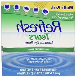 Refresh Tears Eye Drop Lubricant 4 x 15ml Bottles + 1 Bonus 