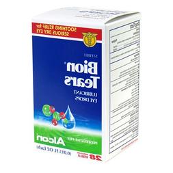 Bion Tears Lubricant Eye Drops, .015-Ounce Single-Use Vials 
