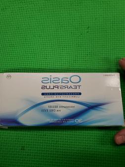 Oasis TEARS PLUS Preservative-Free Lubricant Eye Drops, 30 C