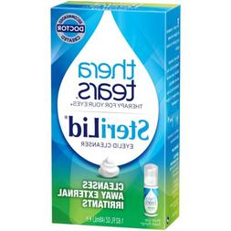 TheraTears Sterilid Eyelid Cleanser, Lid Scrub for Eyes and 