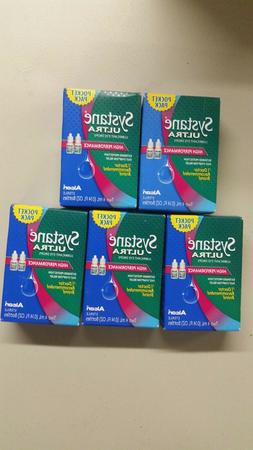 Pocket Pack 8 Ml Lot Of 5 =10 4ml Bottles