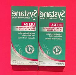 Systane Ultra Lubricant Eye Drops, Twin Pack, 10-mL Each Exp