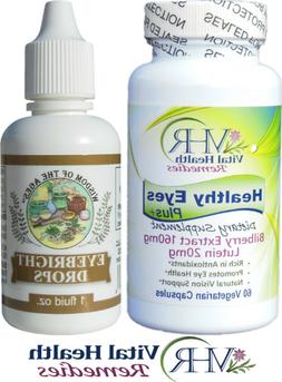 & Healthy Eyes Plus+ All Natural Eye Drops